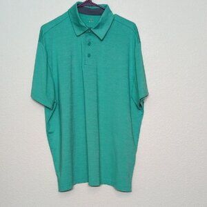 Performance Plus Men's Kelly Green Polo Shirt Size XL